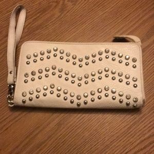 White leather wallet/purse